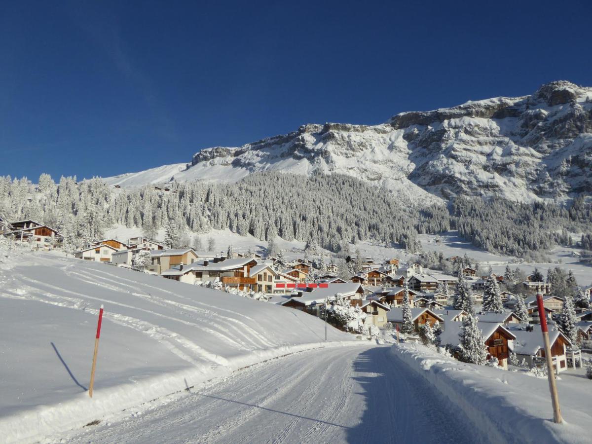 Casa Admisa, Spektakulaere Aussicht, Ski In And Out, Hochwertige Einrichtung, Valserstein Und Eiche Flims Luaran gambar